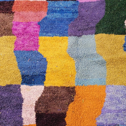 Beni ourain rug- Moroccan Rug- Custom size rug-Berber Rug - Custom rug- rugs for living room, Genuine lamb wool- Contemporary rug- All wool