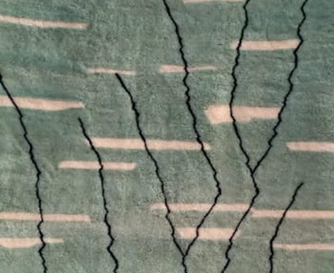 Beni ourain rug- Moroccan Rug- Custom size rug-Berber Rug - Custom rug- rugs for living room, Genuine lamb wool- Contemporary rug- All wool