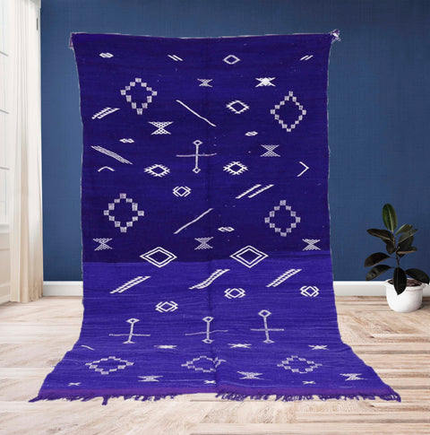 Beni ourain rug- Moroccan Rug- Custom size rug-Berber Rug - Custom rug- rugs for living room, Genuine lamb wool- Contemporary rug- All wool