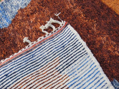 Beni ourain rug- Moroccan Rug- Custom size rug-Berber Rug - Custom rug- rugs for living room, Genuine lamb wool- Contemporary rug- All wool
