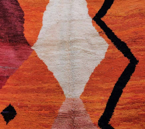 Moroccan Berber rug - Beni ourain rug - all wool berber rug - Custom area rug - handmade rug - Genuine lamb wool - Berber wool rug