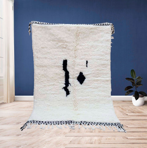 Authentic Beni ourain rug - Beniourain rug - Beni rug - Wool Berber rug - Beni ourain rug - Custom rug - Handmade rug - Moroccan rug