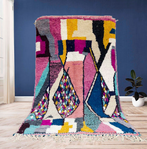 Authentic Beni ourain rug - Beniourain rug - Beni rug - Wool Berber rug - Beni ourain rug - Custom rug - Handmade rug - Moroccan rug