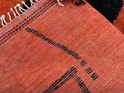 Beni ourain rug- Moroccan Rug- Custom size rug-Berber Rug - Custom rug- rugs for living room, Genuine lamb wool- Contemporary rug- All wool