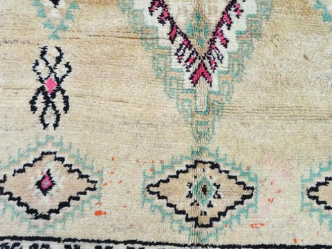 Beni ourain rug- Moroccan Rug- Custom size rug-Berber Rug - Custom rug- rugs for living room, Genuine lamb wool- Contemporary rug- All wool