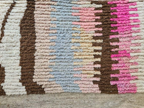 Beni ourain rug- Moroccan Rug- Custom size rug-Berber Rug - Custom rug- rugs for living room, Genuine lamb wool- Contemporary rug- All wool