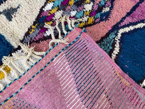 Beni ourain rug- Moroccan Rug- Custom size rug-Berber Rug - Custom rug- rugs for living room, Genuine lamb wool- Contemporary rug- All wool