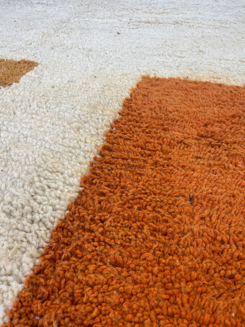 Beni ourain rug- Moroccan Rug- Custom size rug-Berber Rug - Custom rug- rugs for living room, Genuine lamb wool- Contemporary rug- All wool