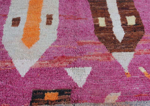 Beni ourain rug- Moroccan Rug- Custom size rug-Berber Rug - Custom rug- rugs for living room, Genuine lamb wool- Contemporary rug- All wool