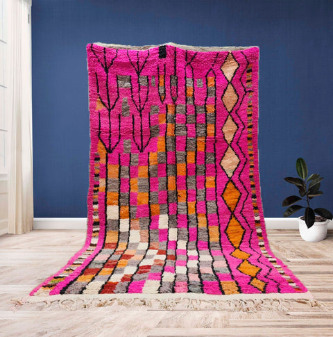 Authentic Beni ourain rug - Beniourain rug - Beni rug - Wool Berber rug - Beni ourain rug - Custom rug - Handmade rug - Moroccan rug