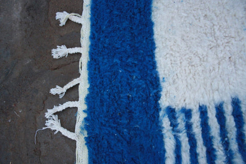 Beni ourain rug- Moroccan Rug- Custom size rug-Berber Rug - Custom rug- rugs for living room, Genuine lamb wool- Contemporary rug- All wool