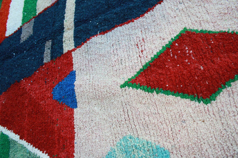 Beni ourain rug- Moroccan Rug- Custom size rug-Berber Rug - Custom rug- rugs for living room, Genuine lamb wool- Contemporary rug- All wool