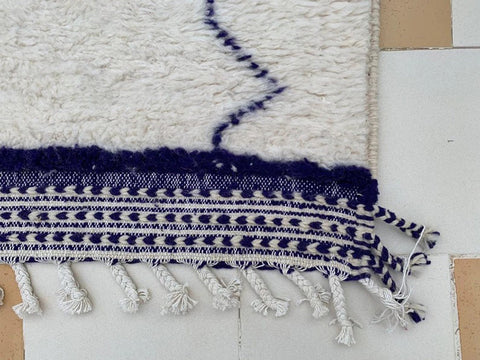Beni ourain rug- Moroccan Rug- Custom size rug-Berber Rug - Custom rug- rugs for living room, Genuine lamb wool- Contemporary rug- All wool