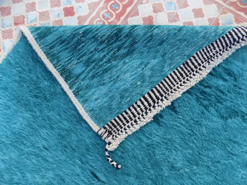 Beni ourain rug- Moroccan Rug- Custom size rug-Berber Rug - Custom rug- rugs for living room, Genuine lamb wool- Contemporary rug- All wool