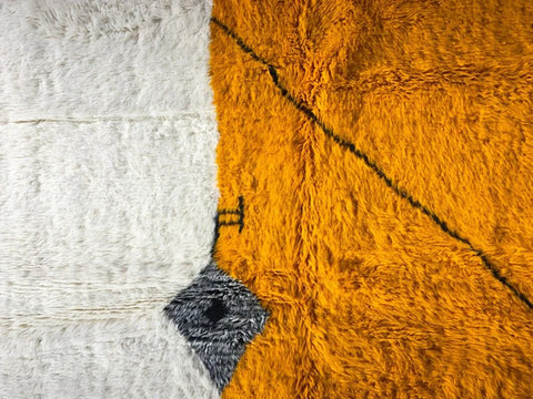 Beni ourain rug- Moroccan Rug- Custom size rug-Berber Rug - Custom rug- rugs for living room, Genuine lamb wool- Contemporary rug- All wool