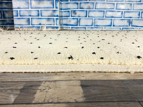 Beni ourain rug- Moroccan Rug- Custom size rug-Berber Rug - Custom rug- rugs for living room, Genuine lamb wool- Contemporary rug- All wool