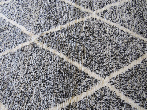 Beni ourain rug- Moroccan Rug- Custom size rug-Berber Rug - Custom rug- rugs for living room, Genuine lamb wool- Contemporary rug- All wool