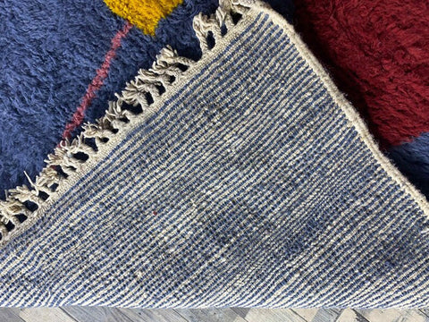 Beni ourain rug- Moroccan Rug- Custom size rug-Berber Rug - Custom rug- rugs for living room, Genuine lamb wool- Contemporary rug- All wool