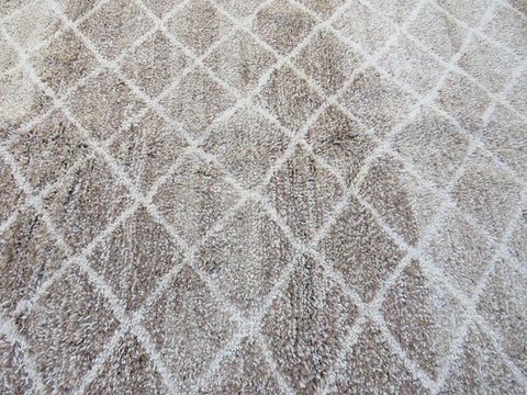 Beni ourain rug- Moroccan Rug- Custom size rug-Berber Rug - Custom rug- rugs for living room, Genuine lamb wool- Contemporary rug- All wool