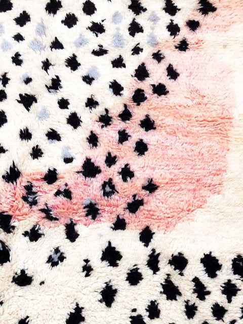 Moroccan rug Hand knotted - Beni ourain rug - all wool berber rug - Custom rug - handmade rug - Genuine lamb wool