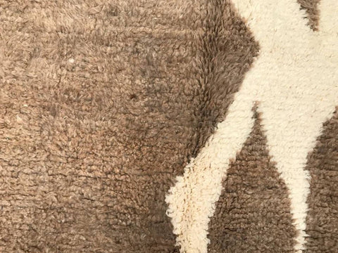 Beni ourain rug- Moroccan Rug- Custom size rug-Berber Rug - Custom rug- rugs for living room, Genuine lamb wool- Contemporary rug- All wool