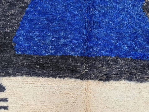 Beni ourain rug- Moroccan Rug- Custom size rug-Berber Rug - Custom rug- rugs for living room, Genuine lamb wool- Contemporary rug- All wool