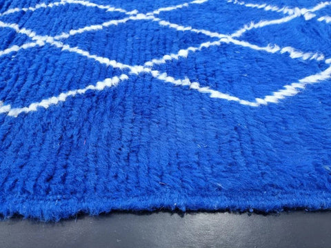 Beni ourain rug- Moroccan Rug- Custom size rug-Berber Rug - Custom rug- rugs for living room, Genuine lamb wool- Contemporary rug- All wool