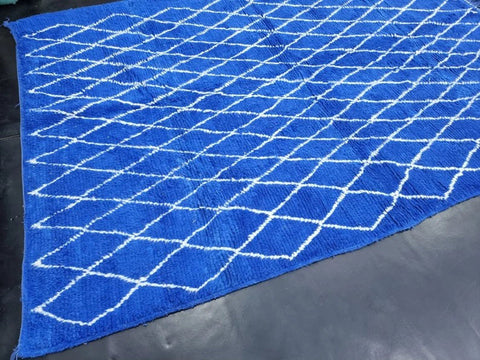 Beni ourain rug- Moroccan Rug- Custom size rug-Berber Rug - Custom rug- rugs for living room, Genuine lamb wool- Contemporary rug- All wool