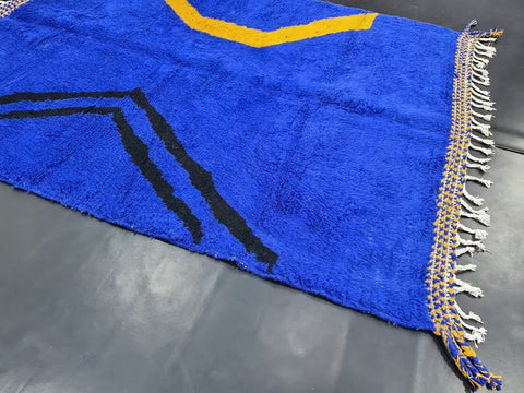 Beni ourain rug- Moroccan Rug- Custom size rug-Berber Rug - Custom rug- rugs for living room, Genuine lamb wool- Contemporary rug- All wool