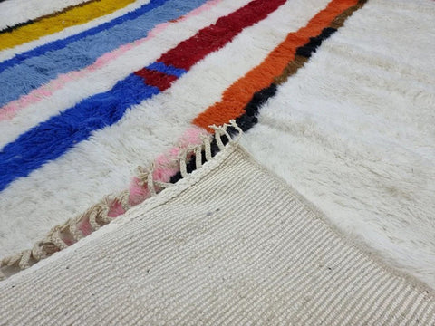 Beni ourain rug- Moroccan Rug- Custom size rug-Berber Rug - Custom rug- rugs for living room, Genuine lamb wool- Contemporary rug- All wool