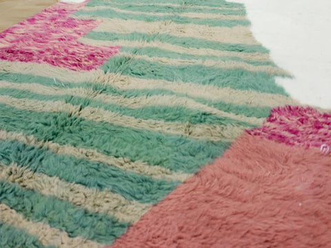 Beni ourain rug- Moroccan Rug- Custom size rug-Berber Rug - Custom rug- rugs for living room, Genuine lamb wool- Contemporary rug- All wool