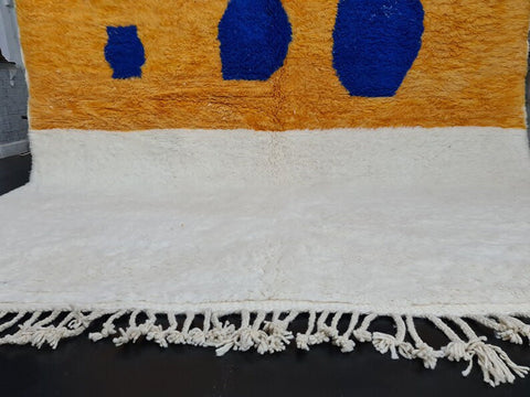Beni ourain rug- Moroccan Rug- Custom size rug-Berber Rug - Custom rug- rugs for living room, Genuine lamb wool- Contemporary rug- All wool