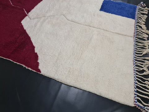 Beni ourain rug- Moroccan Rug- Custom size rug-Berber Rug - Custom rug- rugs for living room, Genuine lamb wool- Contemporary rug- All wool
