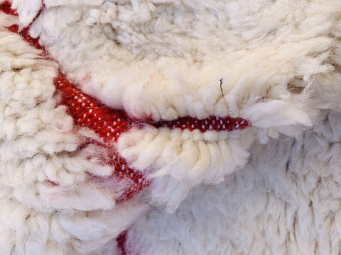 Beni ourain rug- Moroccan Rug- Custom size rug-Berber Rug - Custom rug- rugs for living room, Genuine lamb wool- Contemporary rug- All wool