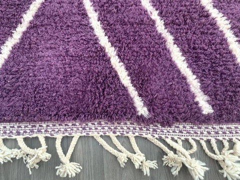 Beni ourain rug- Moroccan Rug- Custom size rug-Berber Rug - Custom rug- rugs for living room, Genuine lamb wool- Contemporary rug- All wool