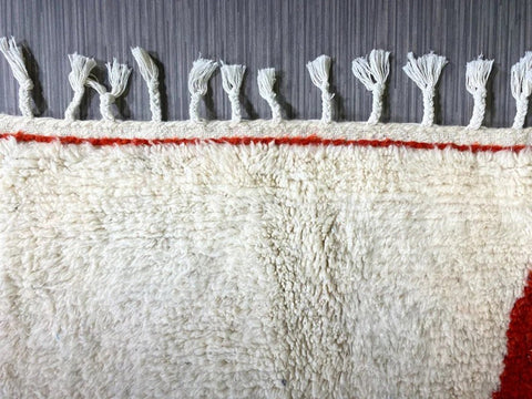 Beni ourain rug- Moroccan Rug- Custom size rug-Berber Rug - Custom rug- rugs for living room, Genuine lamb wool- Contemporary rug- All wool