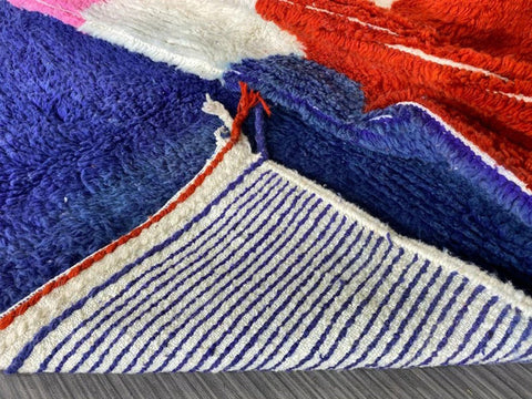 Beni ourain rug- Moroccan Rug- Custom size rug-Berber Rug - Custom rug- rugs for living room, Genuine lamb wool- Contemporary rug- All wool