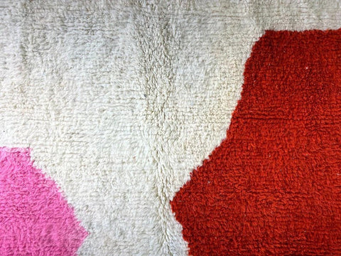 Beni ourain rug- Moroccan Rug- Custom size rug-Berber Rug - Custom rug- rugs for living room, Genuine lamb wool- Contemporary rug- All wool