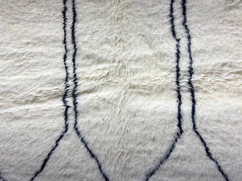 Beni ourain rug- Moroccan Rug- Custom size rug-Berber Rug - Custom rug- rugs for living room, Genuine lamb wool- Contemporary rug- All wool