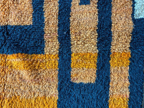 Beni ourain rug- Moroccan Rug- Custom size rug-Berber Rug - Custom rug- rugs for living room, Genuine lamb wool- Contemporary rug- All wool