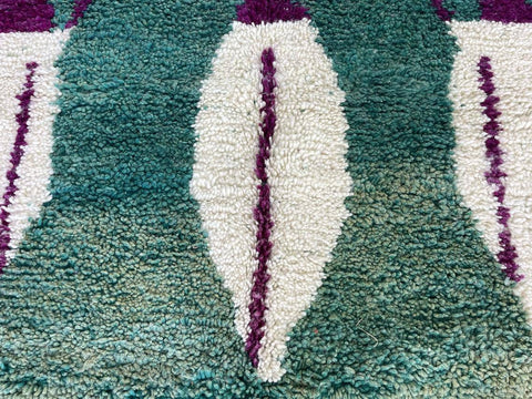 Beni ourain rug- Moroccan Rug- Custom size rug-Berber Rug - Custom rug- rugs for living room, Genuine lamb wool- Contemporary rug- All wool