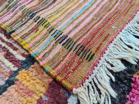 Beni ourain rug- Moroccan Rug- Custom size rug-Berber Rug - Custom rug- rugs for living room, Genuine lamb wool- Contemporary rug- All wool