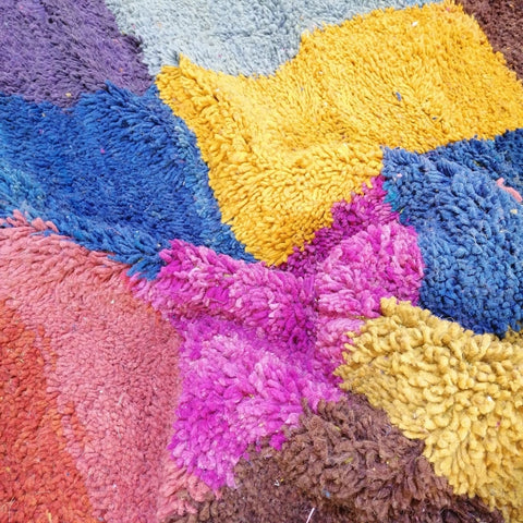 Beni ourain rug- Moroccan Rug- Custom size rug-Berber Rug - Custom rug- rugs for living room, Genuine lamb wool- Contemporary rug- All wool