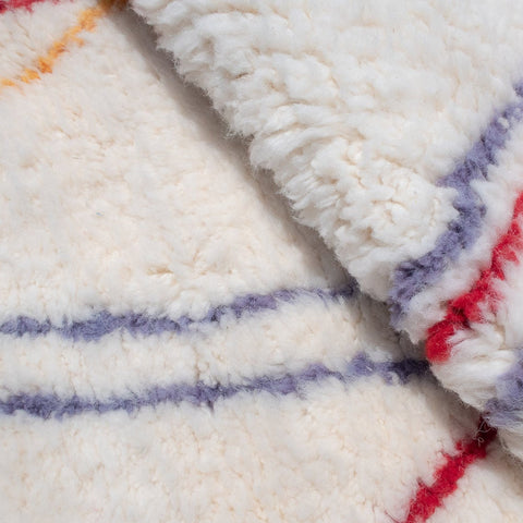 Beni ourain rug- Moroccan Rug- Custom size rug-Berber Rug - Custom rug- rugs for living room, Genuine lamb wool- Contemporary rug- All wool