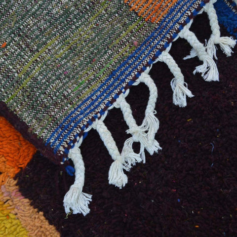 Beni ourain rug- Moroccan Rug- Custom size rug-Berber Rug - Custom rug- rugs for living room, Genuine lamb wool- Contemporary rug- All wool