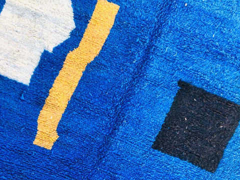 Beni ourain rug- Moroccan Rug- Custom size rug-Berber Rug - Custom rug- rugs for living room, Genuine lamb wool- Contemporary rug- All wool