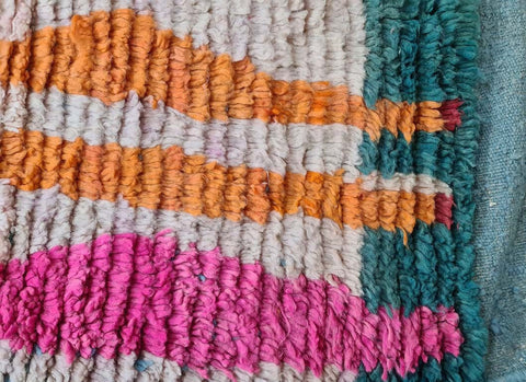 Beni ourain rug- Moroccan Rug- Custom size rug-Berber Rug - Custom rug- rugs for living room, Genuine lamb wool- Contemporary rug- All wool