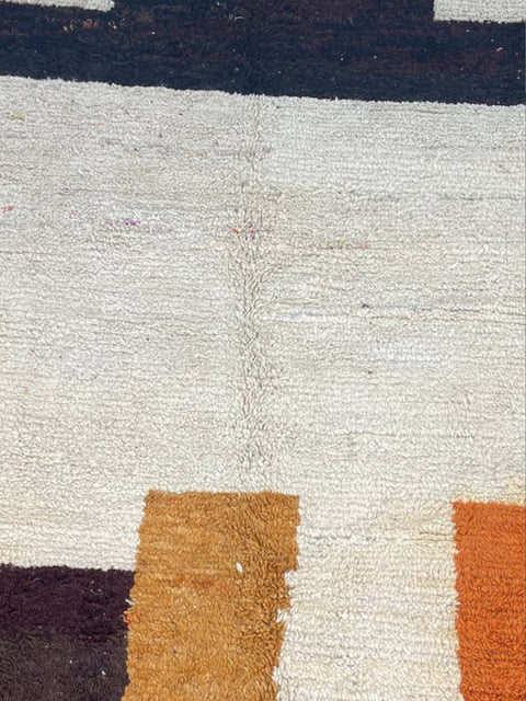 Beni ourain rug- Moroccan Rug- Custom size rug-Berber Rug - Custom rug- rugs for living room, Genuine lamb wool- Contemporary rug- All wool