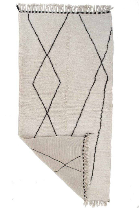 Handmade 8x10 rug- Moroccan Rug- berber rug-Berber Rug - Custom rug- rugs for living room, area rug- beni ourain rug- rugs