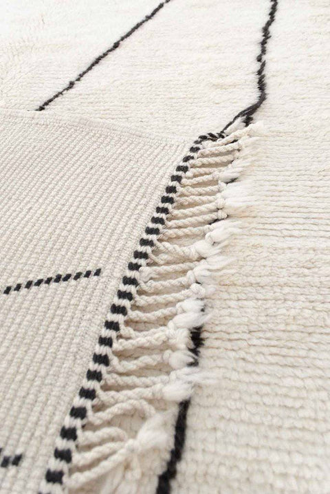 Handmade 8x10 rug- Moroccan Rug- berber rug-Berber Rug - Custom rug- rugs for living room, area rug- beni ourain rug- rugs